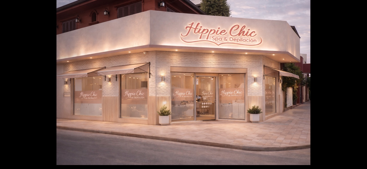 Fachada de Hippie Chic Spa y Depilación